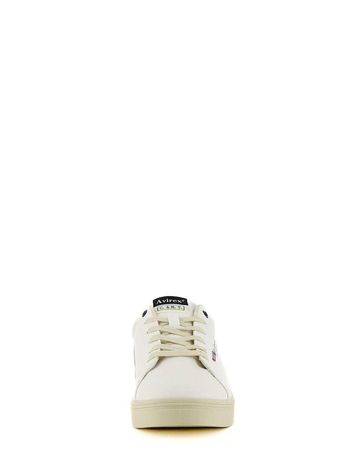 Sneakers stringate uomo AVIREX GRANT034 bianco | Costa Superstore