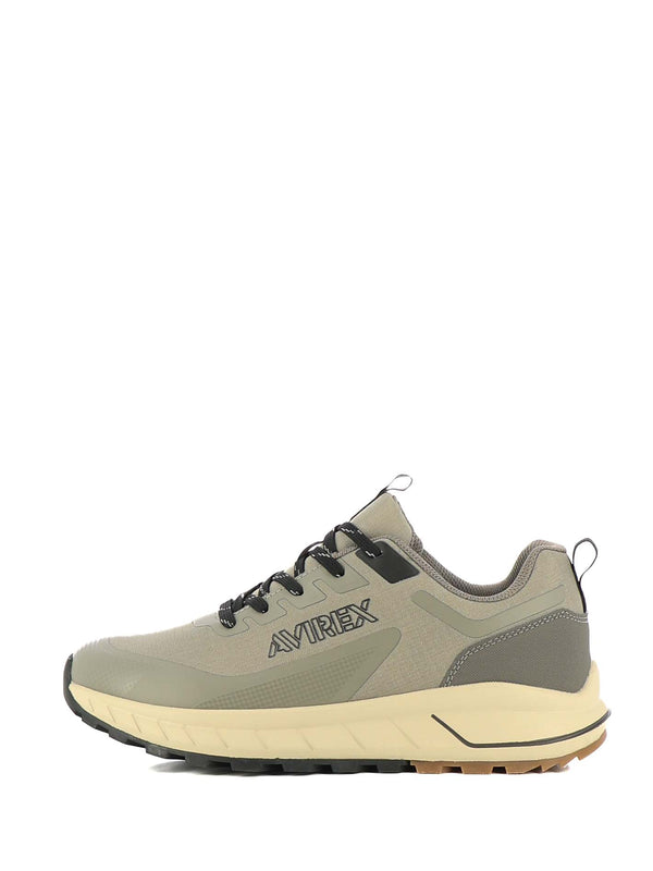 Sneakers stringate uomo AVIREX SETH007 beige scuro | Costa Superstore