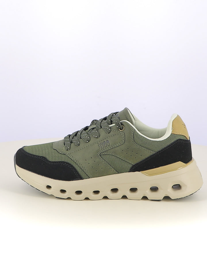 Sneakers stringate uomo BHOO BHM85301 grigio scuro | Costa Superstore