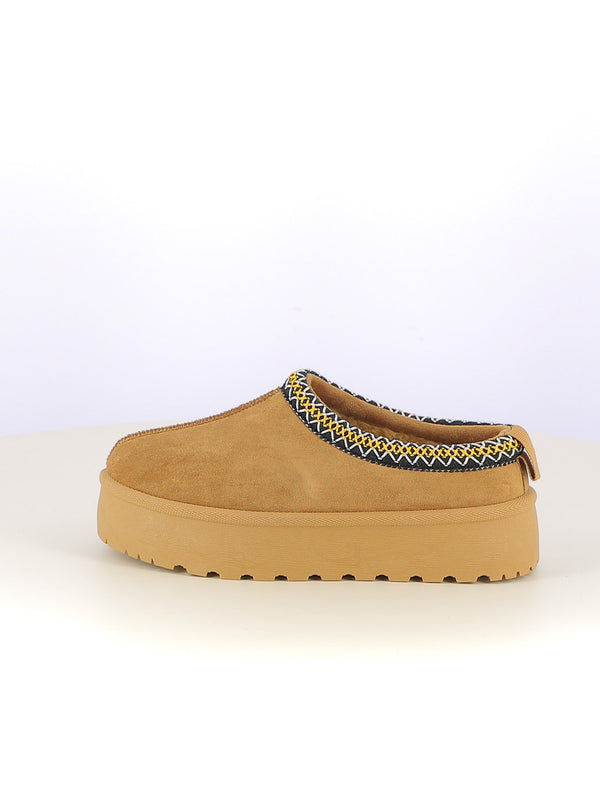 Sabot con pelliccia donna BHOO BHW73907B beige scuro | Costa Superstore