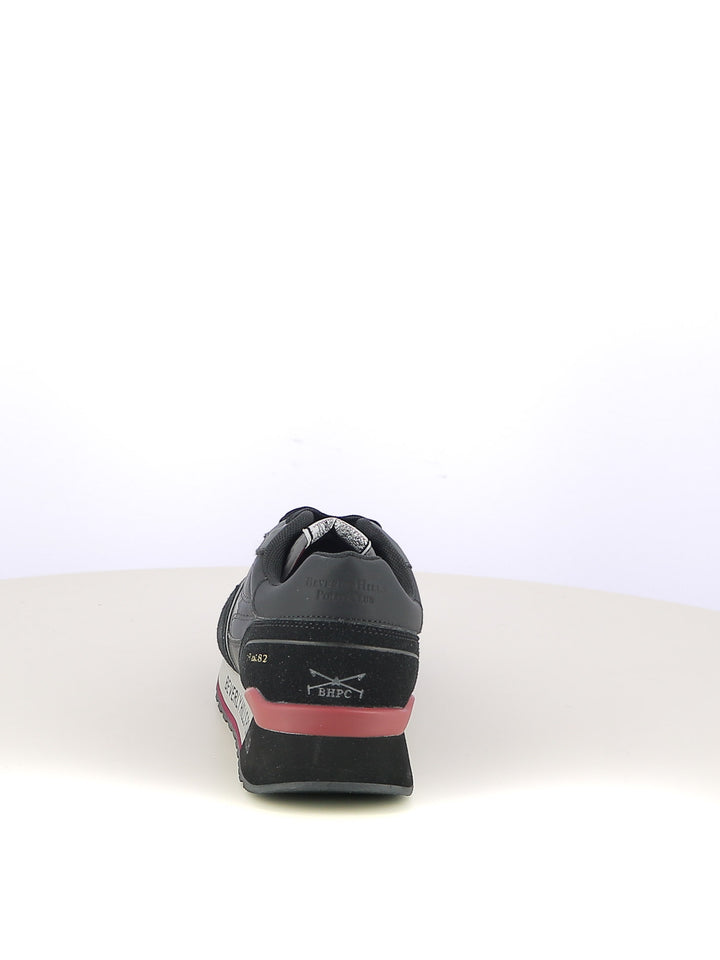 Sneakers stringate uomo BH POLO CLUB BHM523105 nero | Costa Superstore