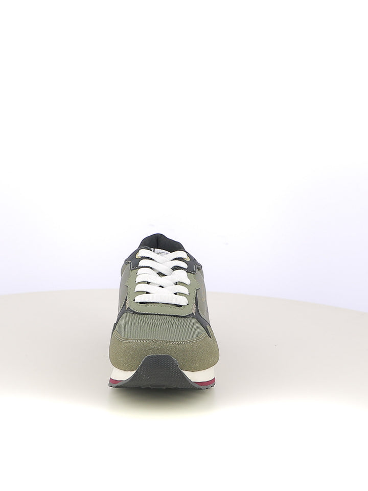 Sneakers stringate uomo BH POLO CLUB BHM523105 verde scuro | Costa Superstore