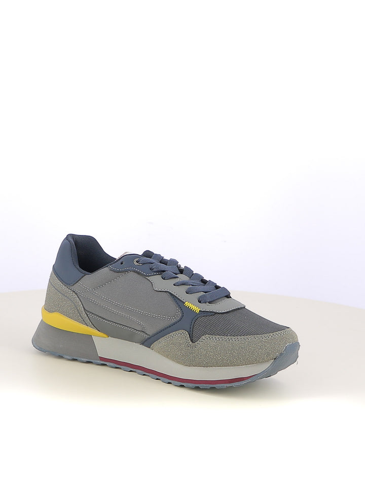 Sneakers stringate uomo BH POLO CLUB BHM523105 grigio scuro | Costa Superstore