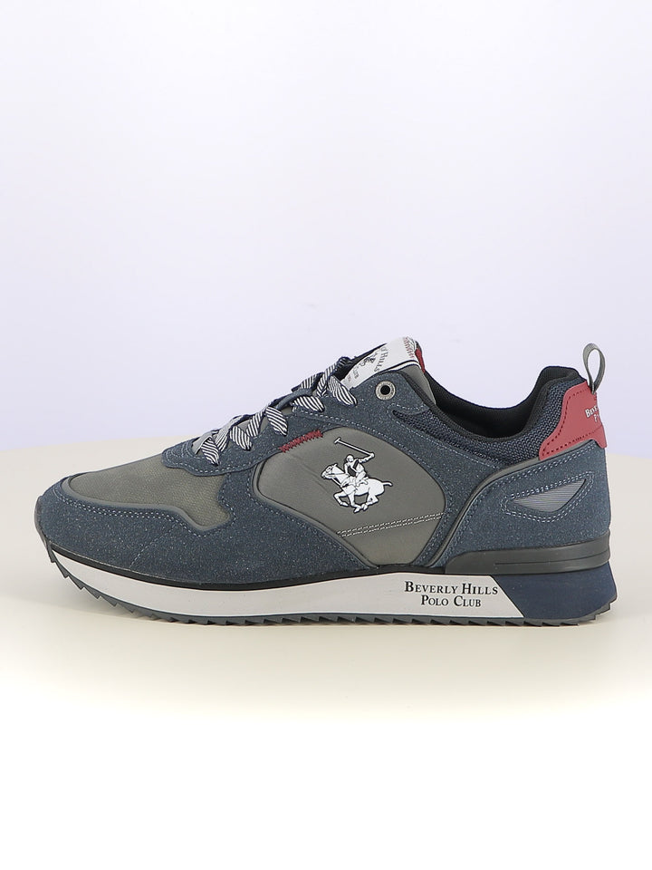 Sneakers stringate uomo BH POLO CLUB BHM523200 blu | Costa Superstore