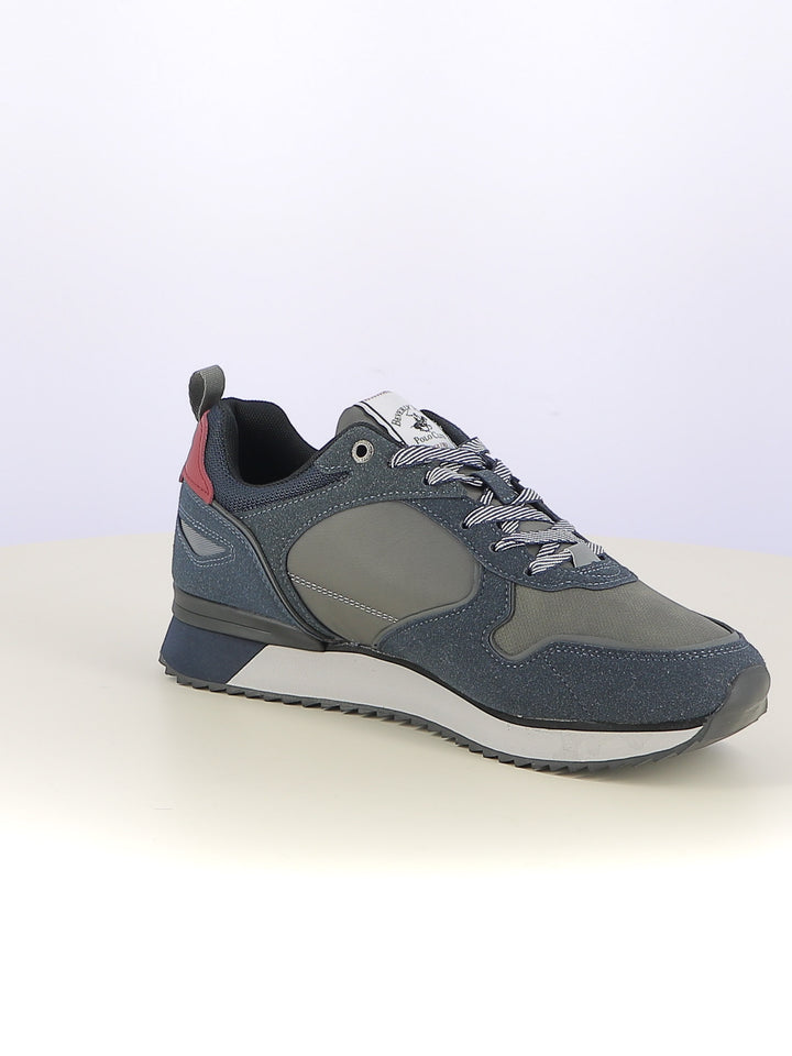 Sneakers stringate uomo BH POLO CLUB BHM523200 blu | Costa Superstore