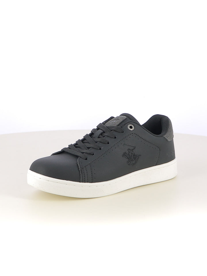 Sneakers stringate uomo BH POLO CLUB BHM524001J nero | Costa Superstore