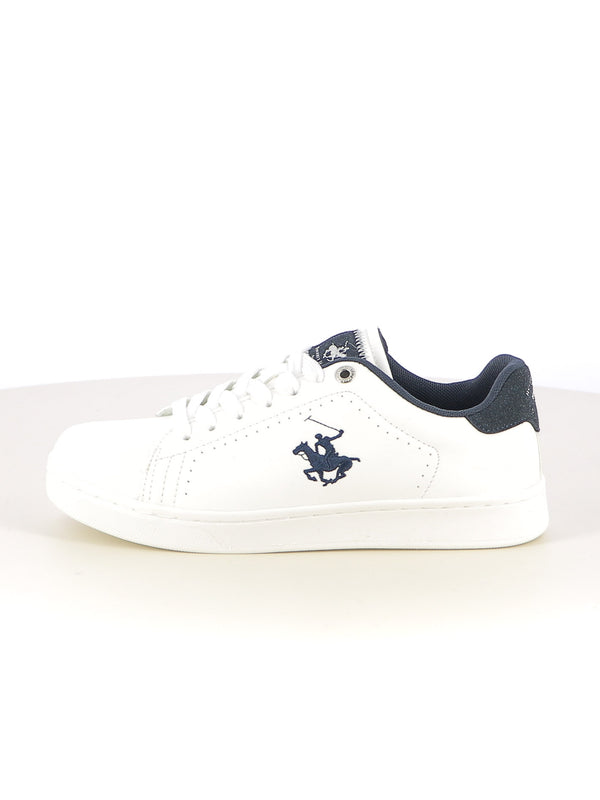 Sneakers stringate uomo BH POLO CLUB BHM524001J bianco | Costa Superstore