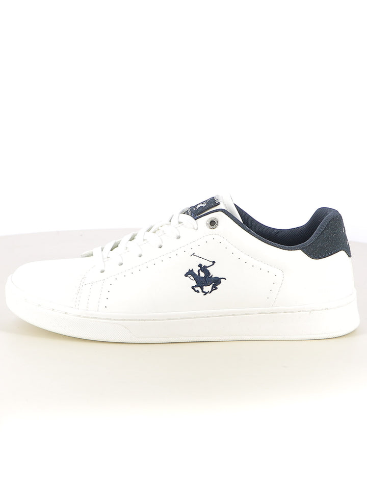 Sneakers stringate uomo BH POLO CLUB BHM524001 bianco | Costa Superstore