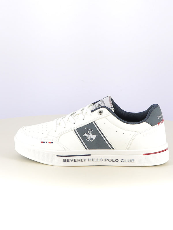 Sneakers stringate uomo BH POLO CLUB BHM524105 bianco | Costa Superstore