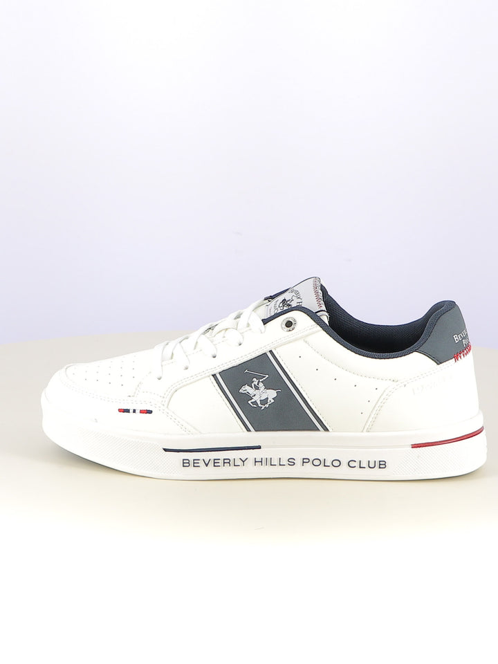 Sneakers stringate uomo BH POLO CLUB BHM524105 bianco | Costa Superstore