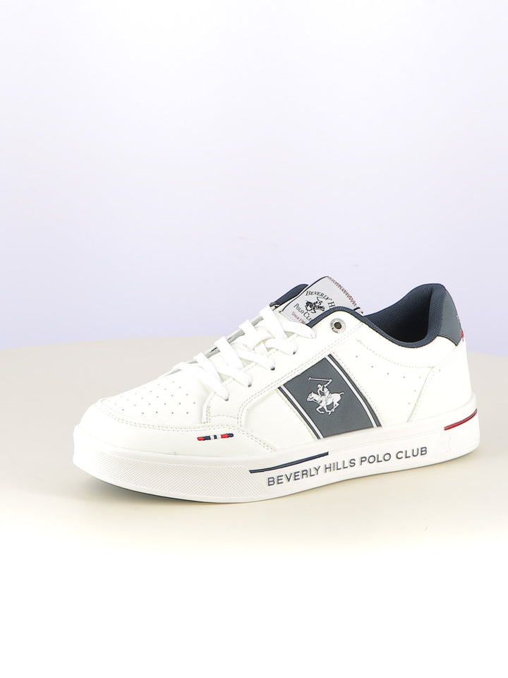 Sneakers stringate uomo BH POLO CLUB BHM524105 bianco | Costa Superstore