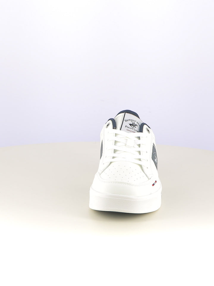 Sneakers stringate uomo BH POLO CLUB BHM524105 bianco | Costa Superstore