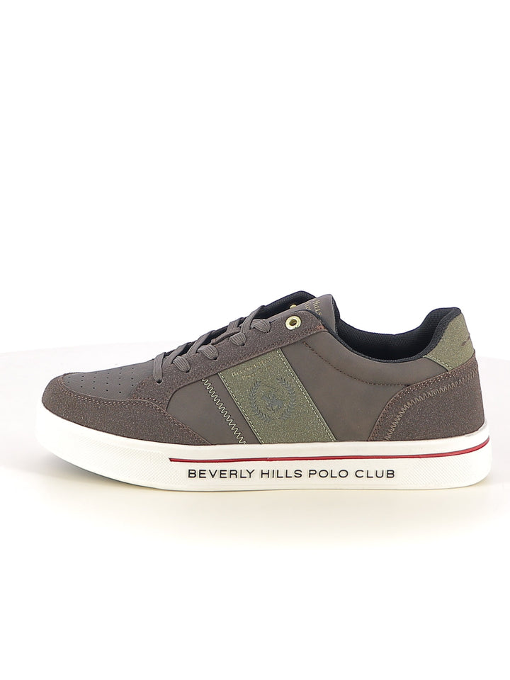 Sneakers stringate uomo BH POLO CLUB BHM524106 marrone | Costa Superstore