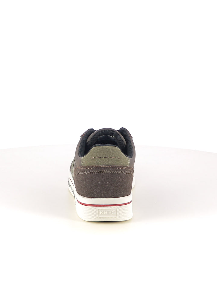 Sneakers stringate uomo BH POLO CLUB BHM524106 marrone | Costa Superstore