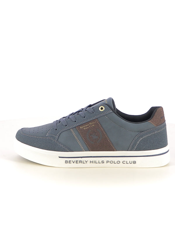 Sneakers stringate uomo BH POLO CLUB BHM524106 blu | Costa Superstore