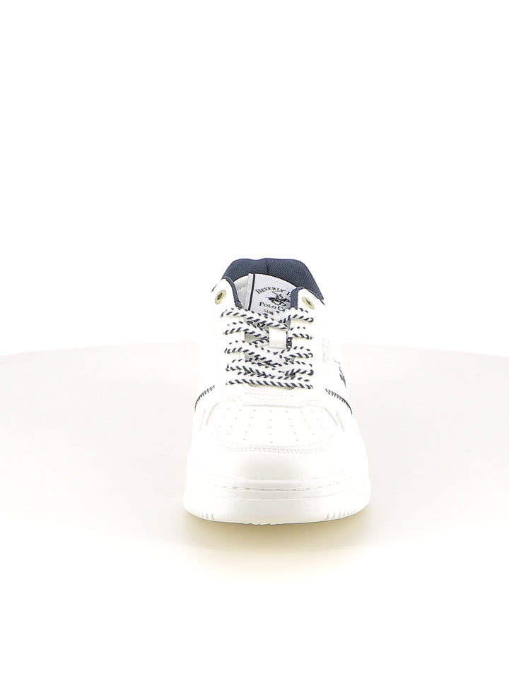Sneakers stringate uomo BH POLO CLUB BHM524300 bianco | Costa Superstore
