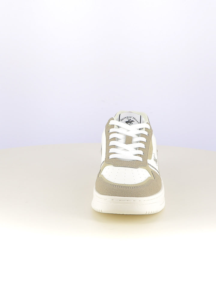 Sneakers stringate uomo BH POLO CLUB BHM524301 beige chiaro | Costa Superstore