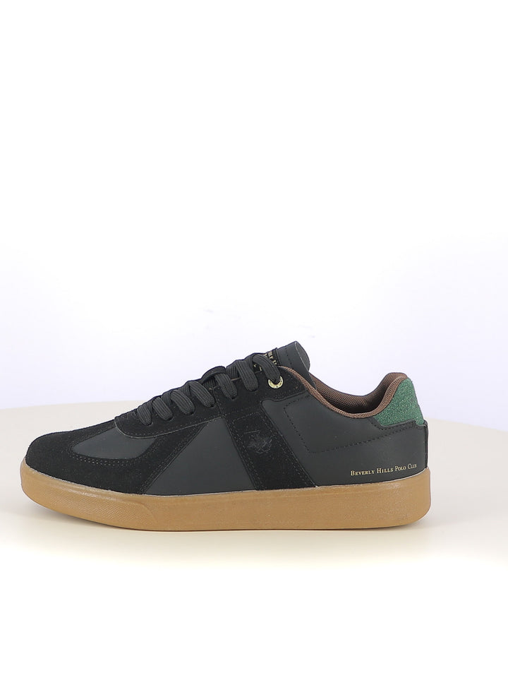 Sneakers stringate uomo BH POLO CLUB BHM525200 nero | Costa Superstore