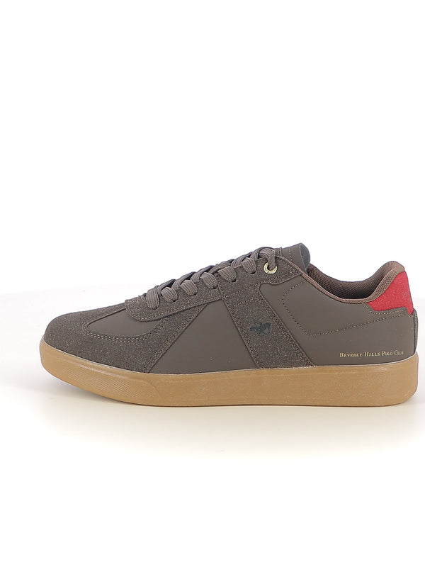 Sneakers stringate uomo BH POLO CLUB BHM525200 marrone | Costa Superstore
