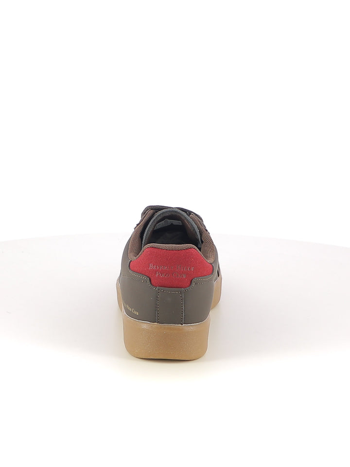 Sneakers stringate uomo BH POLO CLUB BHM525200 marrone | Costa Superstore