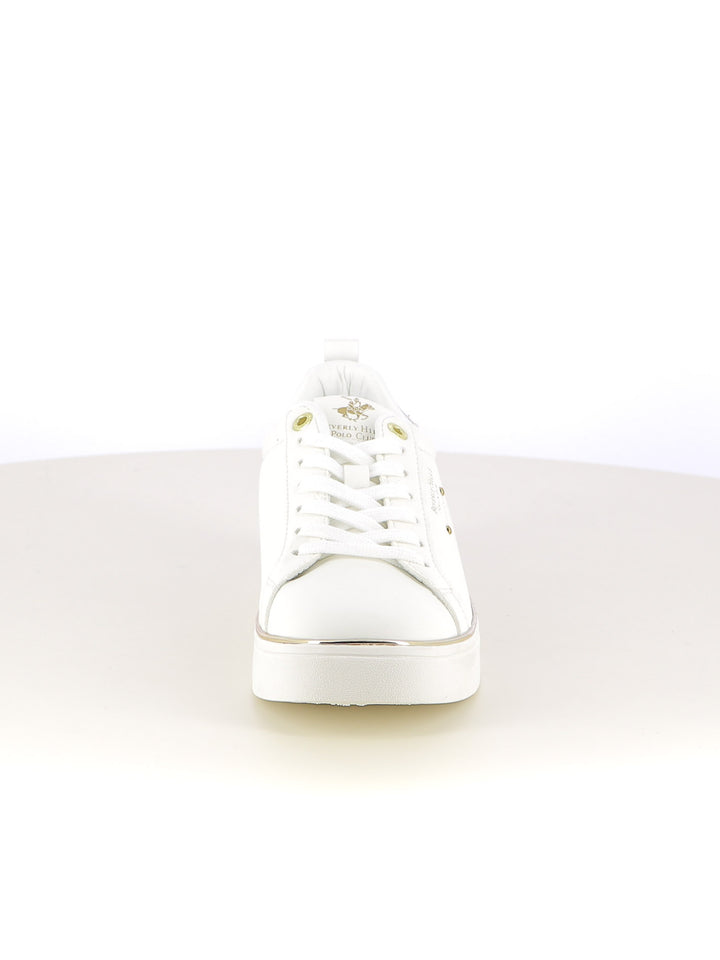 Sneakers stringate donna BH POLO CLUB BHW524300 bianco | Costa Superstore