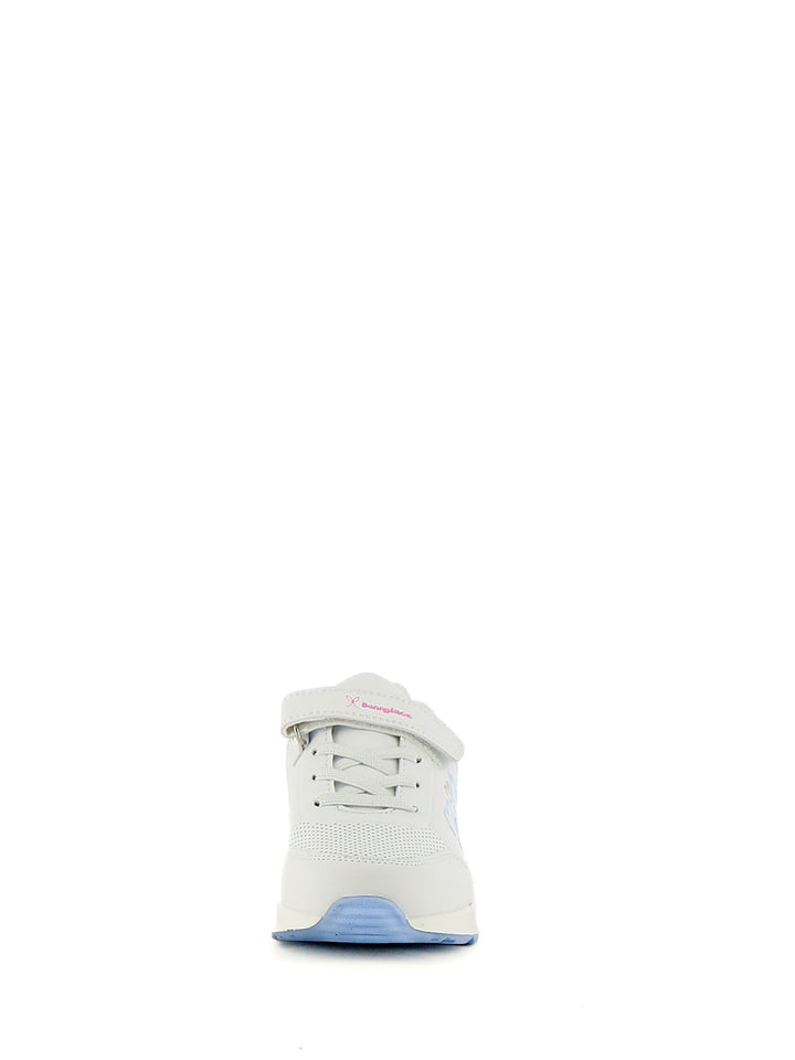 Sneakers con strappi bambina BUNNY LACE K23702 bianco blu | Costa Superstore