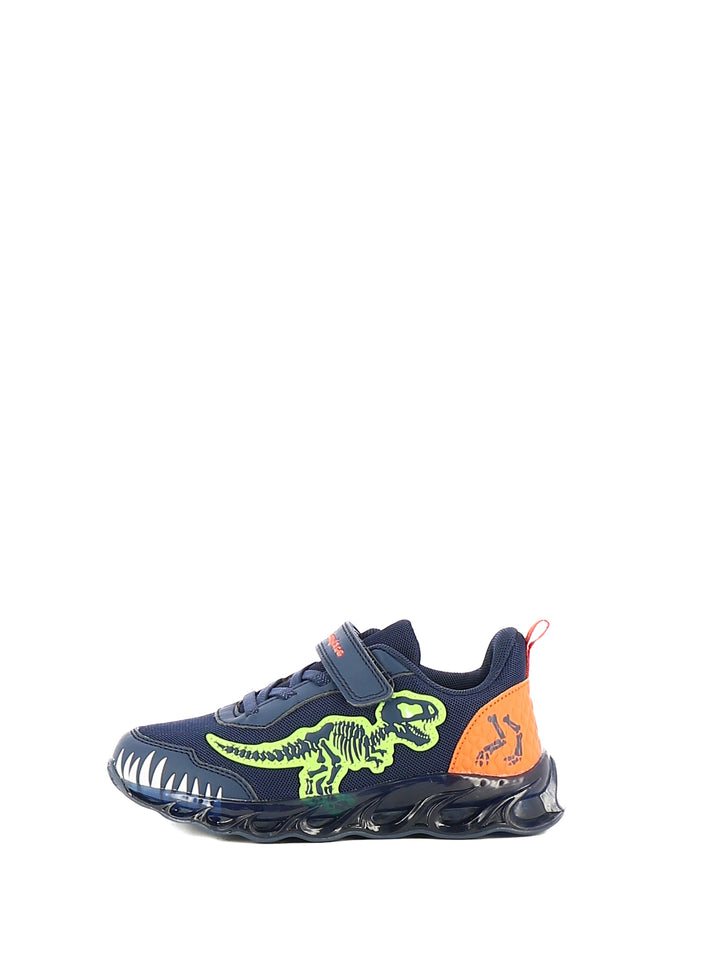 Sneakers con luci bambino BUNNY LACE K25237 blu | Costa Superstore