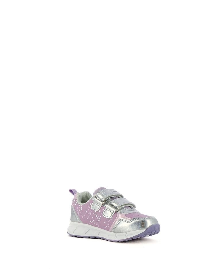 Sneakers con luci bambina BUNNY LACE K25736 argento | Costa Superstore