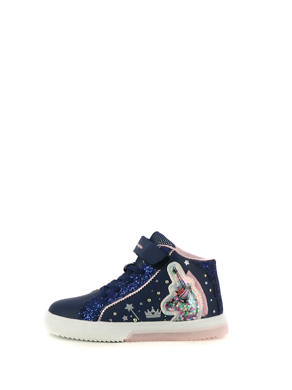 Sneakers con luci bambina BUNNY LACE K25815 blu | Costa Superstore