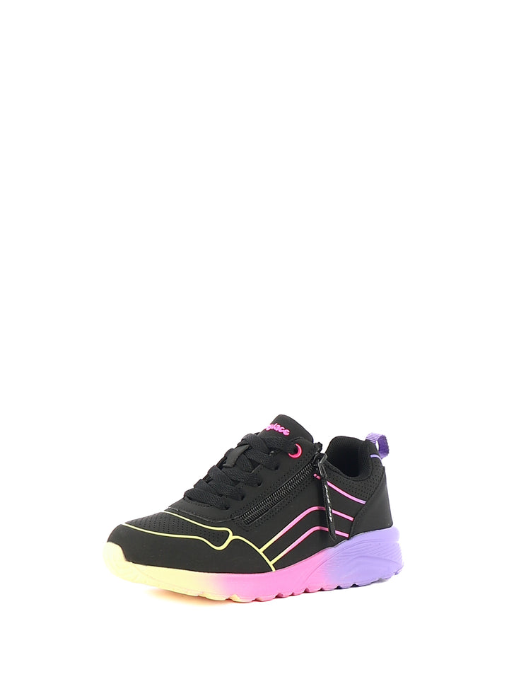 Sneakers con strappi bambina BUNNY LACE K25886 nero | Costa Superstore
