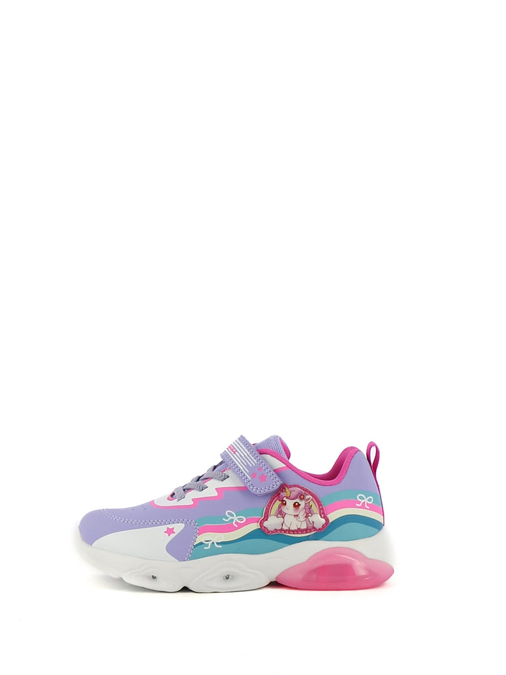 Sneakers con luci bambina BUNNY LACE K25909 fuxia | Costa Superstore