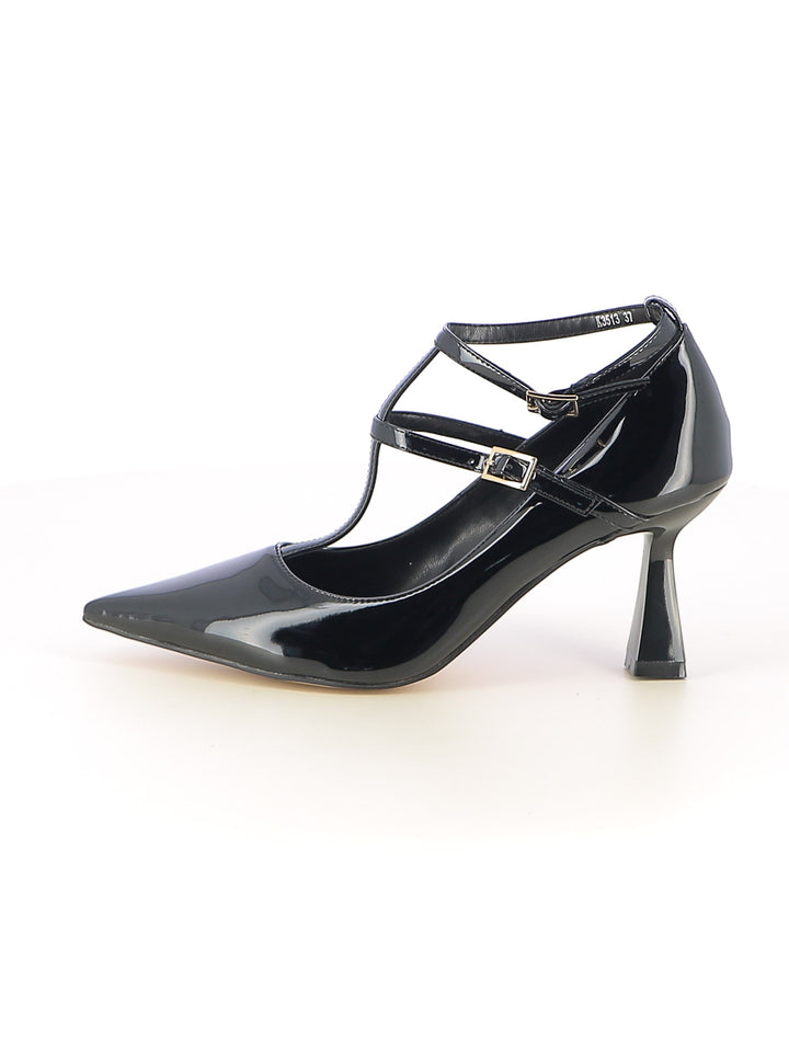 Dècolleté con t-strap donna CARLA COTE K3513 nero | Costa Superstore