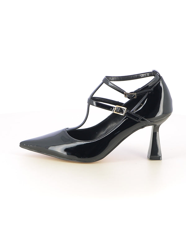 Dècolleté con t-strap donna CARLA COTE K3513 nero | Costa Superstore