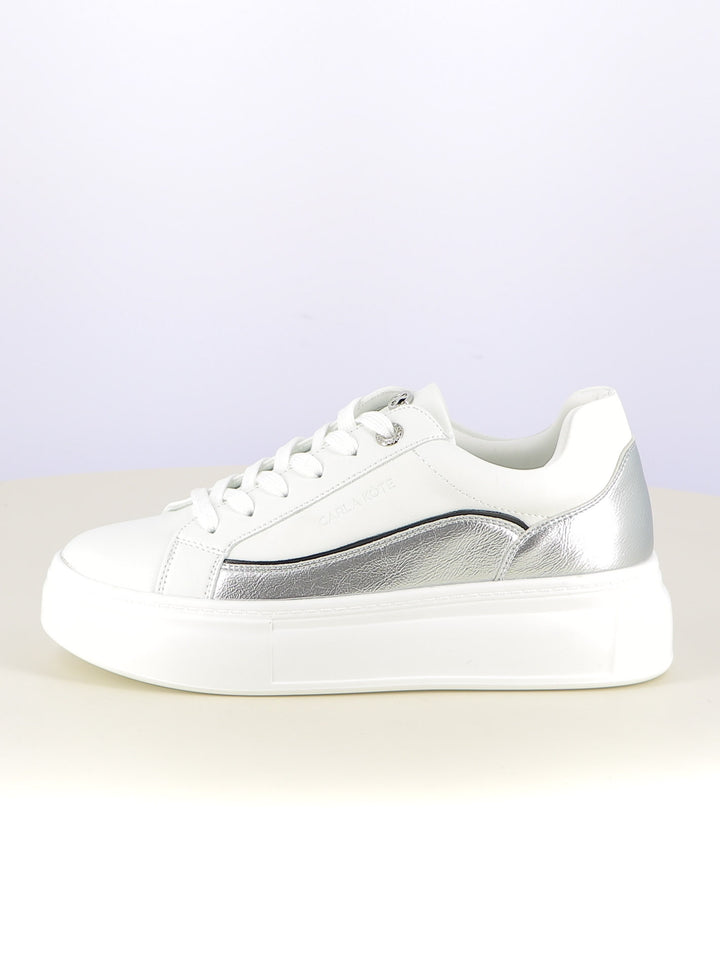 Sneakers stringate donna CARLA KOTE 3601K argento | Costa Superstore
