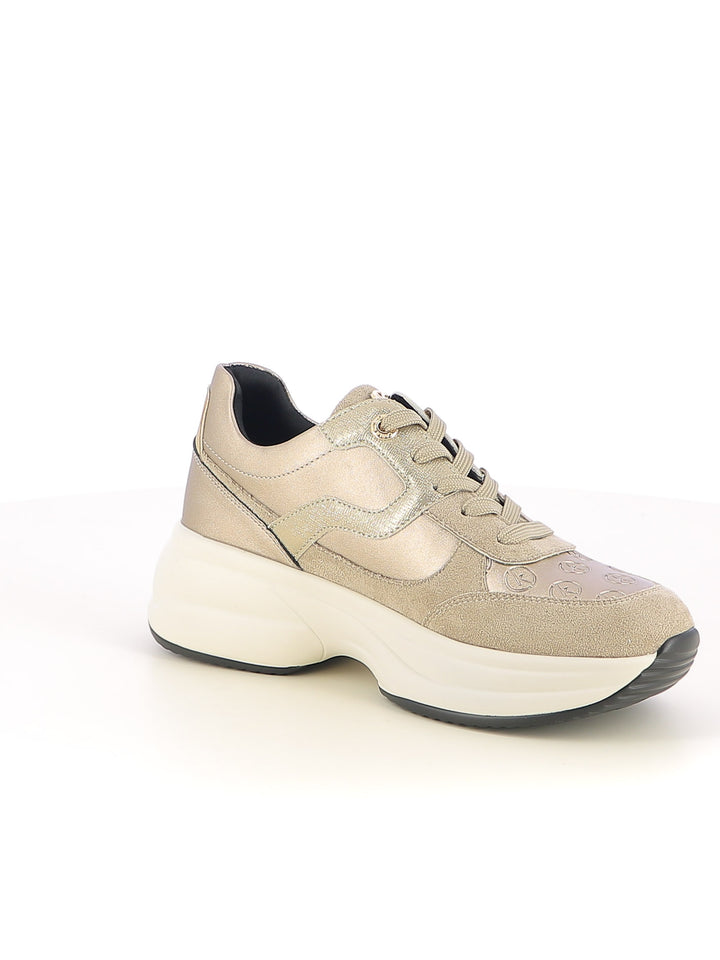 Sneakers stringate donna CARLA KOTE 3610K beige scuro | Costa Superstore
