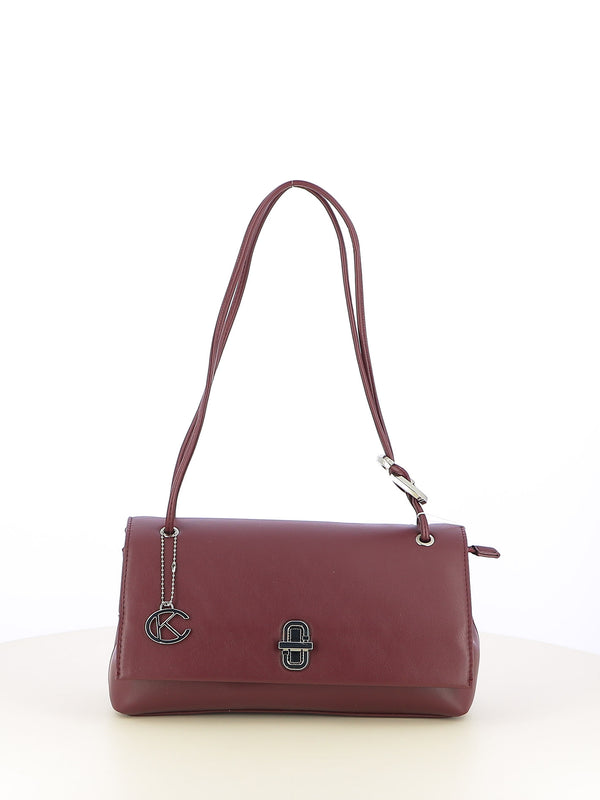 Borsa con pattina donna CARLA KOTE PB0208FP2 bordeaux | Costa Superstore