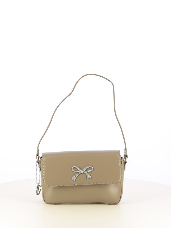 Borsa con pattina donna CARLA KOTE PB0219FP1 beige scuro | Costa Superstore