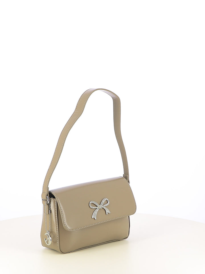 Borsa con pattina donna CARLA KOTE PB0219FP1 beige scuro | Costa Superstore
