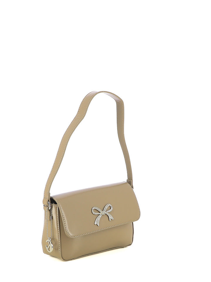 Borsa con pattina donna CARLA KOTE PB0219FP1 beige scuro | Costa Superstore