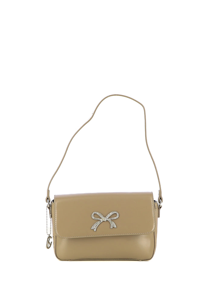 Borsa con pattina donna CARLA KOTE PB0219FP1 beige scuro | Costa Superstore