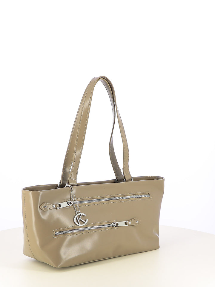 Borsa a spalla donna CARLA KOTE PB0222SG2 beige scuro | Costa Superstore