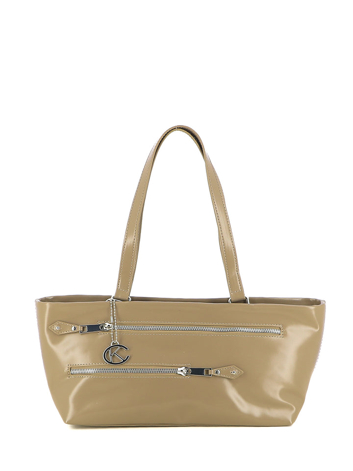 Borsa a spalla donna CARLA KOTE PB0222SG2 beige scuro | Costa Superstore