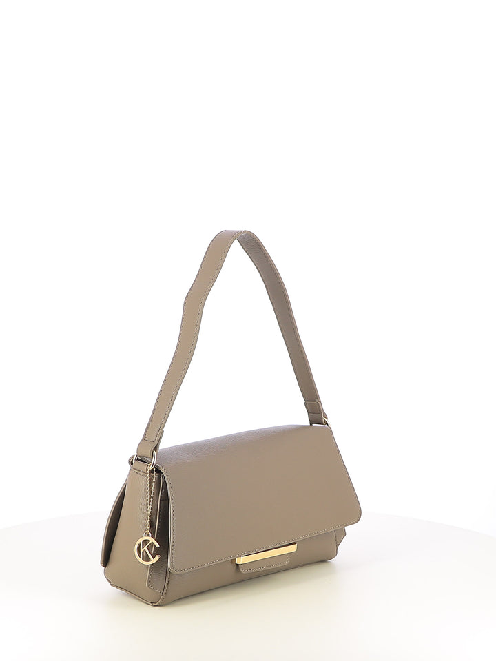 Borsa con pattina donna CARLA KOTE PB0230FP1 beige scuro | Costa Superstore