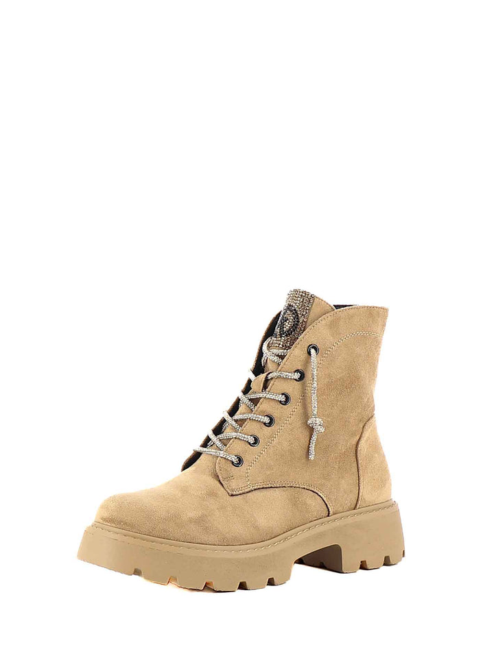 Anfibi donna CARLA KOTE X31-54B beige scuro | Costa Superstore