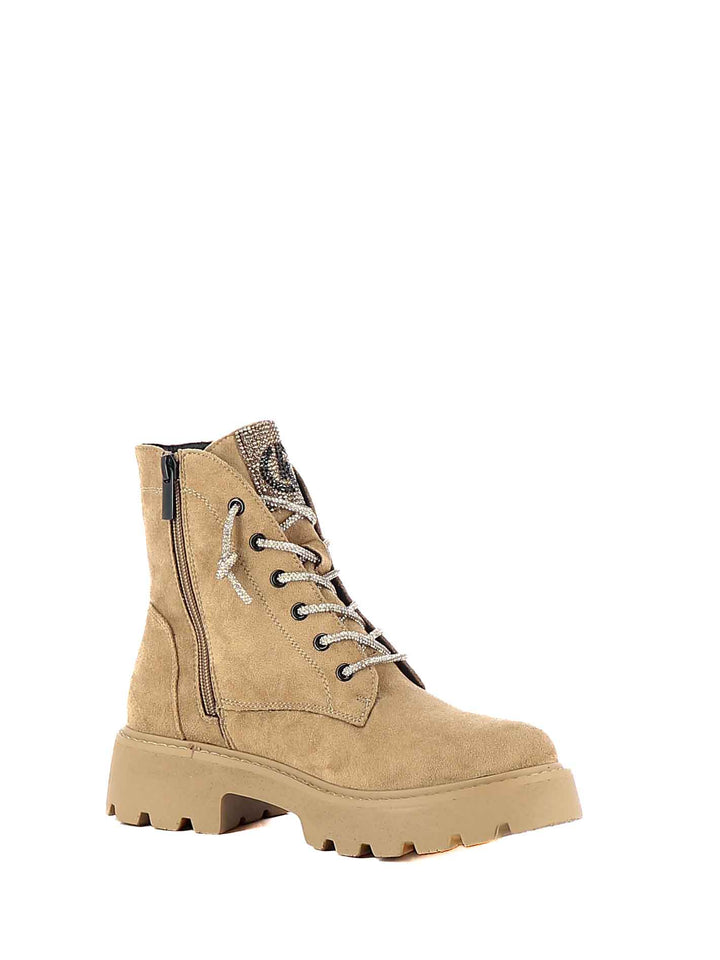 Anfibi donna CARLA KOTE X31-54B beige scuro | Costa Superstore