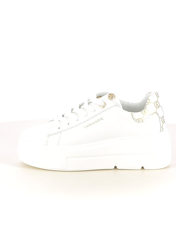 Sneakers stringate donna CARLA KOTE X33-10K bianco | Costa Superstore