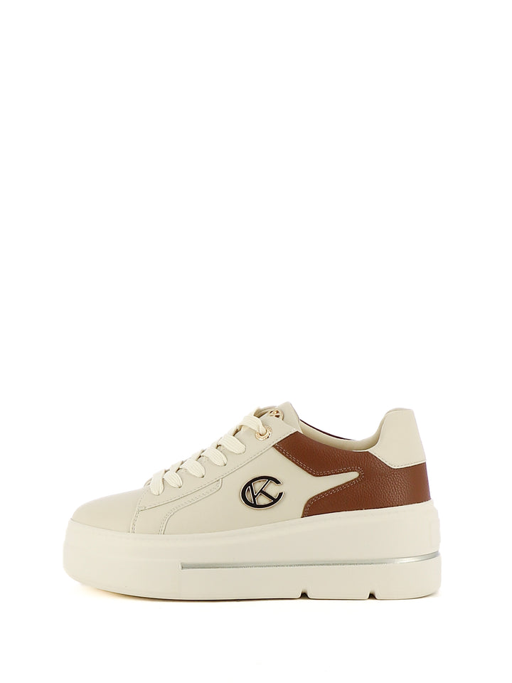 Sneakers stringate donna CARLA KOTE X33-11K beige scuro | Costa Superstore