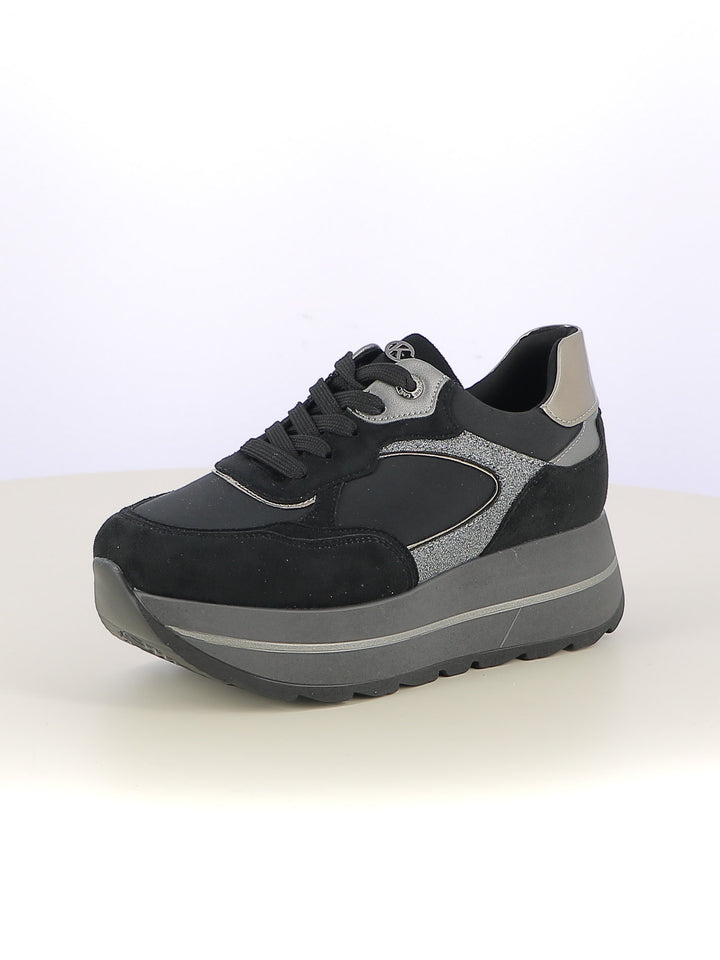 Sneakers stringate donna CARLA KOTE X33-17K nero | Costa Superstore