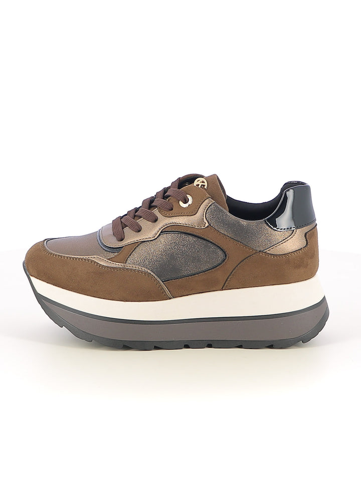 Sneakers stringate donna CARLA KOTE X33-17K marrone | Costa Superstore
