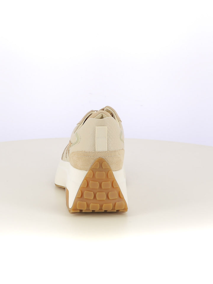 Sneakers stringate donna CARLA KOTE X33-24K beige scuro | Costa Superstore